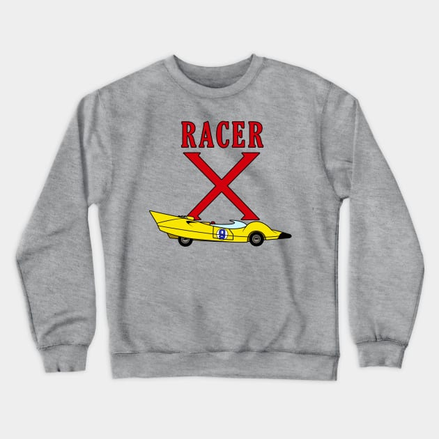 Racer X Car Crewneck Sweatshirt by nataliawinyoto